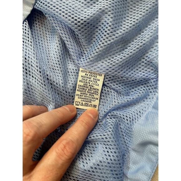 Vintage UNC Carolina Hooded Light Jacket Windbreaker Size XL Vantage Brand - Picture 5 of 8